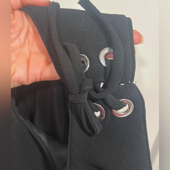 Maje Sleeveless Elegant Black Jumpsuit. - Picture 9 of 14